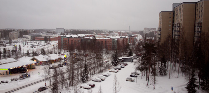 Ankunft in Tampere